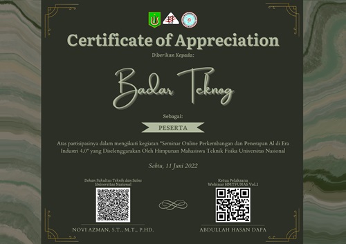 Sertifikat Webinar 2